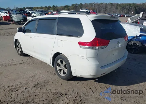 2011 Toyota Sienna Le V6 from USA, damaged, VIN 5TDKK3DC9BS001334